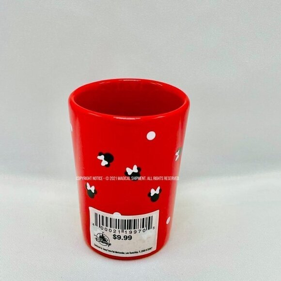 Disney Parks - Minnie Mouse Bows Shot Glass - Toothpick Holder - Picture 2 of 5